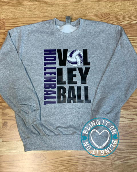 Hollenball Jrs Volleyball Crew Neck Sweatshirt
