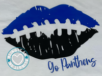 Football Lips - Go Panthers!