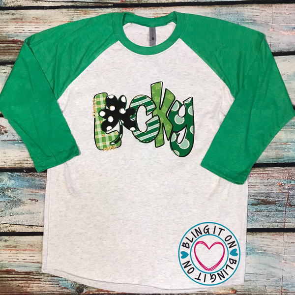 St patrick's hotsell day baseball tee
