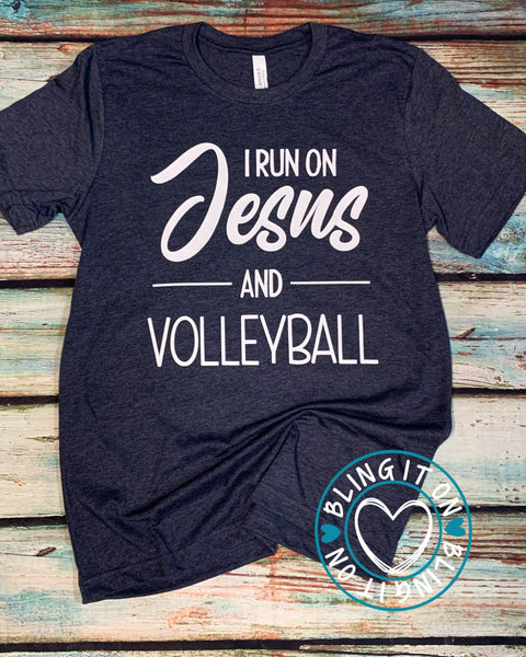 I Run on Jesus and Volleyball