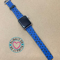 Paw Print Apple Watchband - custom color - ***FREE SHIPPING***